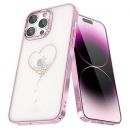 Чехол PQY Wish для iPhone 14 Pro Розовое золото