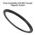 Переходное кольцо K&F Concept Magnetic 49-77mm