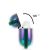 Чехол Kingxbar Nebula для Apple Airpods Pro Пурпурный