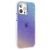 Чехол Kingxbar Ombre для iPhone 13 Синий и Фиолетовый