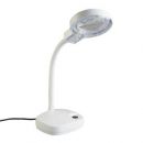Белая лупа-лампа с подсветкой Veber 8611 3D