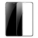 Стекло Baseus 0.3mm Rigid-edge curved-screen tempered glass screen protector для iPhone XR Чёрное