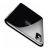 Стекло на крышку Baseus 4D Tempered Back Glass для iPhone X Серое