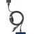 Кабель Baseus Flash One-for-three micro USB+Lightning+Type-C 5A 1.2м Черно-Серый
