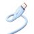 Кабель Baseus Jelly Liquid USB - Type-C 100W 2м Синий