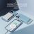 Чехол Baseus Crystal Magnetic для iPhone 14 (+ стекло)
