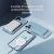 Чехол Baseus Crystal Magnetic для iPhone 14 Plus (+ стекло)