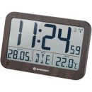 Часы настенные/настольные Bresser MyTime MC LCD в корпусе под дерево