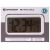 Часы настольные Bresser MyTime Duo LCD, белые