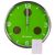 Часы настенные Bresser MyTime io NX Thermo/Hygro, 30 см, зеленые