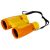 Бинокль детский Bresser Junior 3x30, желтый