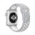 Ремешок спортивный Dot Style для Apple Watch 42/44 mm Серо-Белый