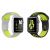 Ремешок спортивный Dot Style для Apple Watch 38/40 mm Серо-Желтый