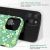 Чехол Kingxbar Blossom для iPhone 12 Pro Max Зелёный
