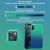 Фотография товара «‎Чехол Kingxbar Aurora для iPhone 12 Pro Max Зелёный-Синий»‎