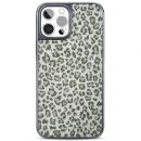 Чехол Kingxbar Chameleon для iPhone 12/12 Pro Леопард (Серебро)