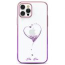 Чехол Kingxbar Wish для iPhone 12/12 Pro Розовый и Фиолетовый