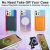Чехол Kingxbar Ombre для iPhone 12 Pro Max Синий и Фиолетовый