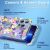 Чехол Kingxbar Brilliant для iPhone 13 Фиолетовый