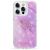 Чехол Kingxbar Shell для iPhone 13 Pro Фиолетовый мрамор