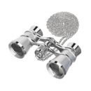 Театральный бинокль Levenhuk Broadway 325B, серебристый