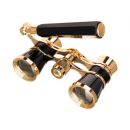 Театральный бинокль-лорнет Levenhuk Broadway 325E, черный