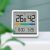 Метеостанция MIIIW NK5253 Mute Thermometer And Hygrometer Clock Белая