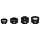 Momax X-Lens Pro Kit - набор объективов для смартфона Серебро