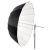Отражатель зонт NiceFoto Deep transparent umbrella (чёрный/белый) BW-110cm(Ø41