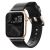 Ремешок Nomad Modern Slim для Apple Watch 38/40 мм Чёрный с золотой фурнитурой