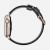 Ремешок Nomad Modern Slim для Apple Watch 38/40 мм Чёрный с золотой фурнитурой