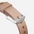 Ремешок Nomad Modern Slim для Apple Watch 38/40 мм Бежевый с серебряной фурнитурой