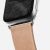 Ремешок Nomad Modern Slim для Apple Watch 38/40 мм Бежевый с серебряной фурнитурой