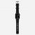 Ремешок Nomad Rugged Strap V.2 для Apple Watch 42/44 mm Черный с серебряной фурнитурой