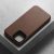 Чехол Nomad Modern Leather MagSafe для iPhone 13 Pro Чёрный