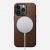 Чехол Nomad Modern Leather MagSafe для iPhone 13 Pro Коричневый