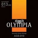 Струны для акустической гитары Olympia AGS910