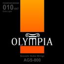 Струны для акустической гитары Olympia AGS800