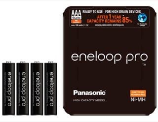 Аккумулятор PANASONIC Eneloop Pro AAA 900 4BP (BK-4HCDE/4LE) 900 mAh, 4 шт, блистер-кейс, AAA