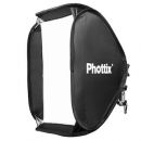 Софтбокс Phottix Transfolder 40x40 см. с креплением для фотовспышки