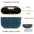 Чехол PQY Crystal Fabric для Apple Airpods 3 Синий