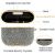 Чехол PQY Crystal Fabric для Apple Airpods 3 Серебро