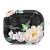 Чехол PQY Marble для Apple AirPods 3 Чёрный с цветами