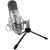 Микрофон Recording Tools MCU-01 USB Nickel + стойка и амортизатор