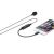 Комплект Saramonic LavMicro Di петличный микрофон для смартфонов (вход Apple Lightning)+TelePod Mobile