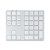 Беспроводной блок клавиатуры Satechi Aluminum Extended Keypad Серебряный