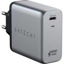 Сетевой адаптер Satechi GaN Compact Charger 100W Серый