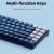 Клавиатура Ugreen KU102 Slim Mechanical Keyboard Type-C + Bluetooth Синяя
