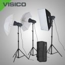 Комплект импульсного света Visico VL PLUS 400 Creative kit с сумкой