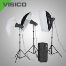 Комплект импульсного света Visico VL PLUS 200 Valued kit с сумкой